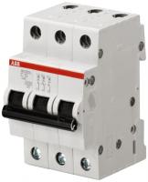 Автоматический выключатель ABB 3П 4,5 кА С 6 A