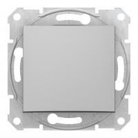 Выключатель 1-кл. Schneider Electric Sedna алюминий