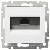 Розетка RJ45 Legrand Valena белый