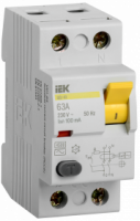 Выключатель дифференциального тока IEK 63 А 100 мА