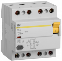 Выключатель дифференциального тока IEK 63 А 30 мА