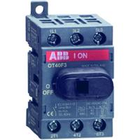 Рубильник ABB трехполюсный с рукояткой