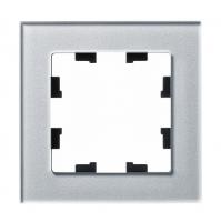 Рамка однопостовая Schneider Electric Atlas Design Nature алюминий