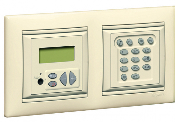 Рамка двухпостовая Legrand Valena слоновая кость