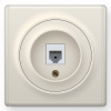 Розетка RJ45 OneKeyElectro Florence бежевый